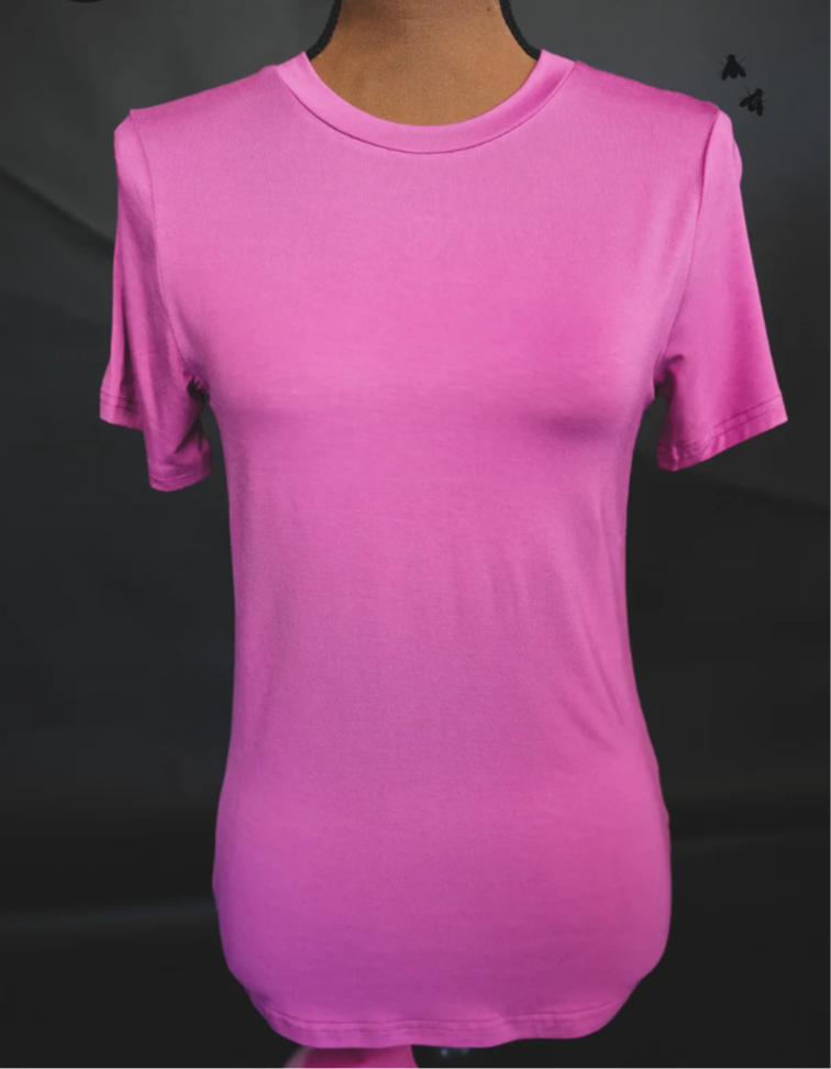 2fly fuchsia top