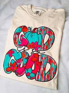 Fall ivory god is so good tee