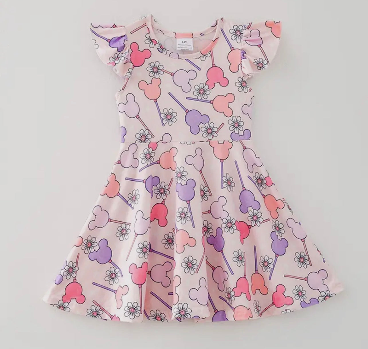 Lollipop Mickey dress youth