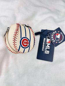 Cub, baseball coin purse