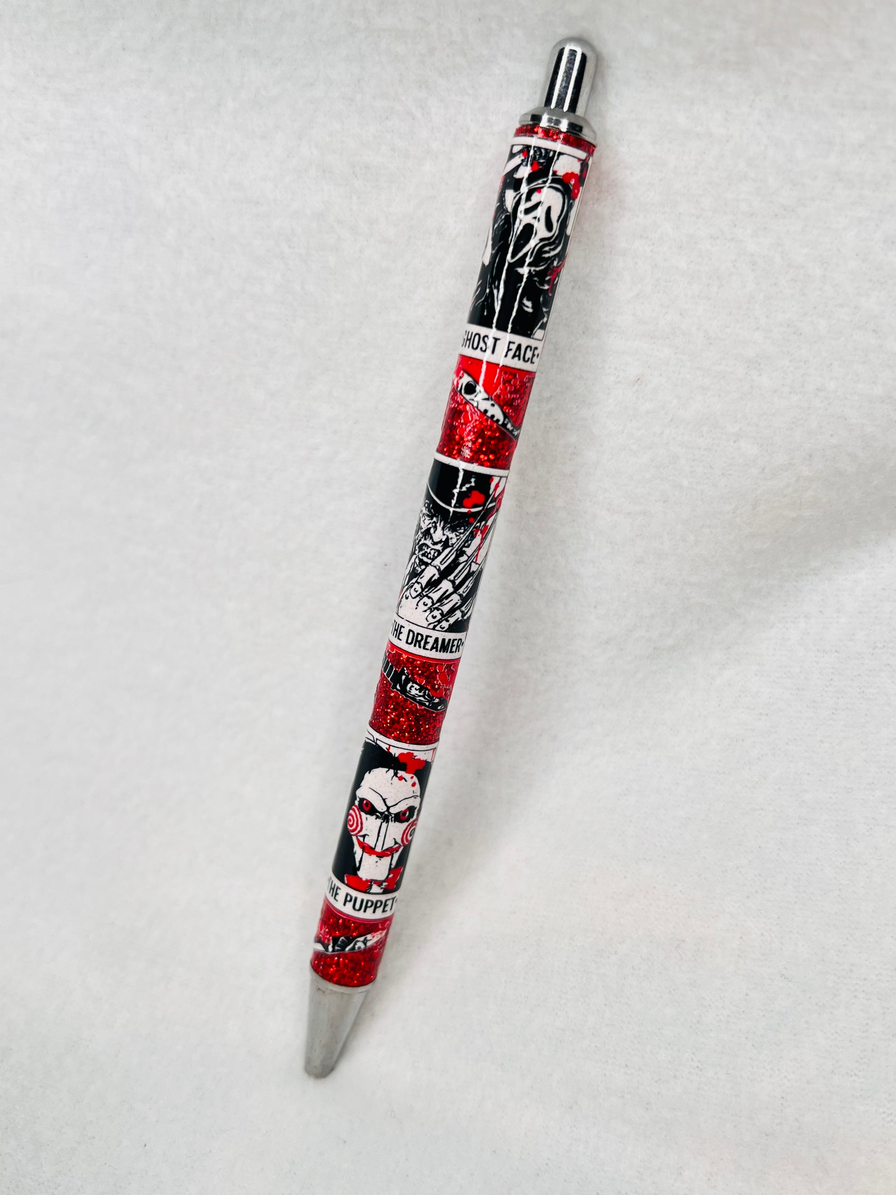 Red killer pen