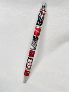 Red killer pen