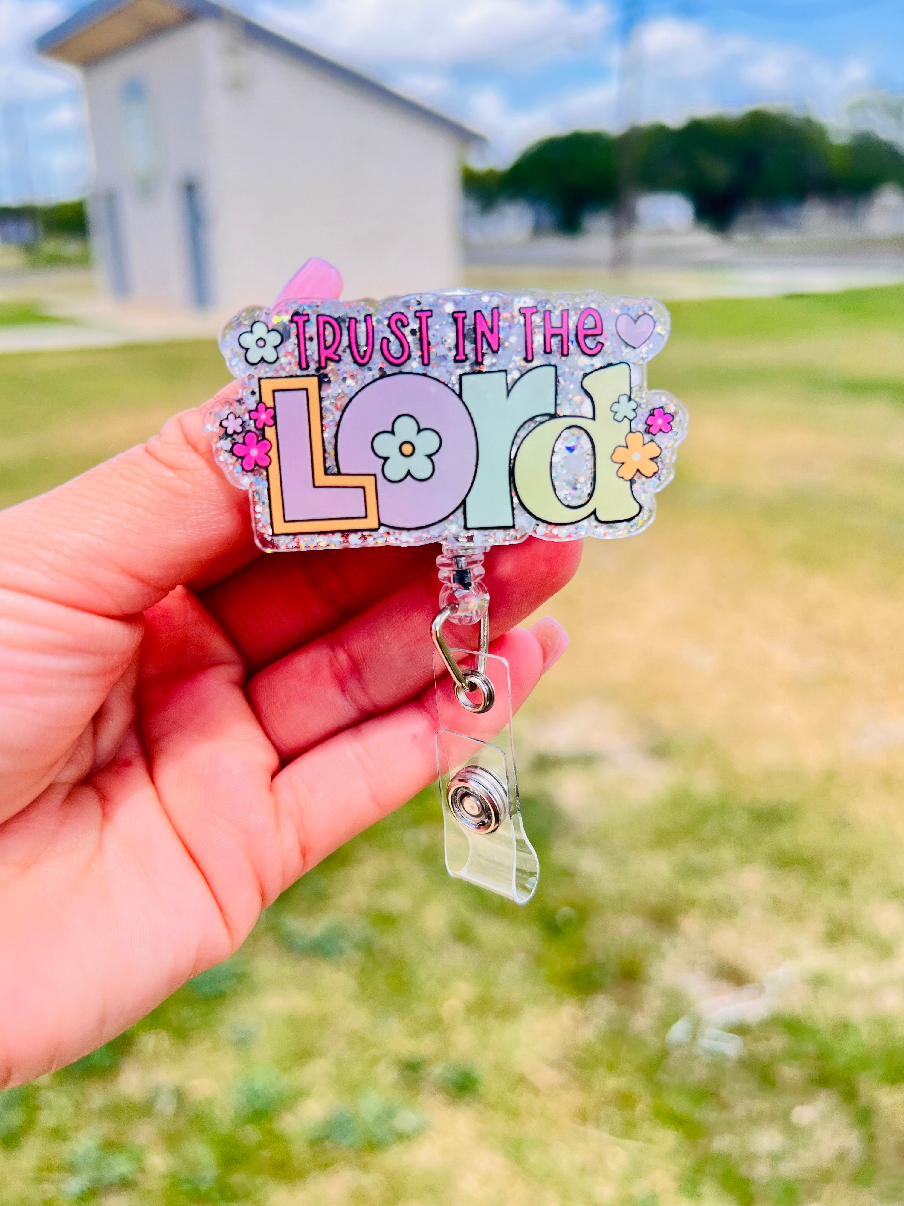 Trust in the Lord badge