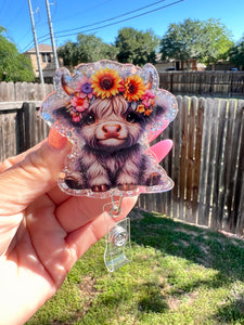 Grey heifer badge