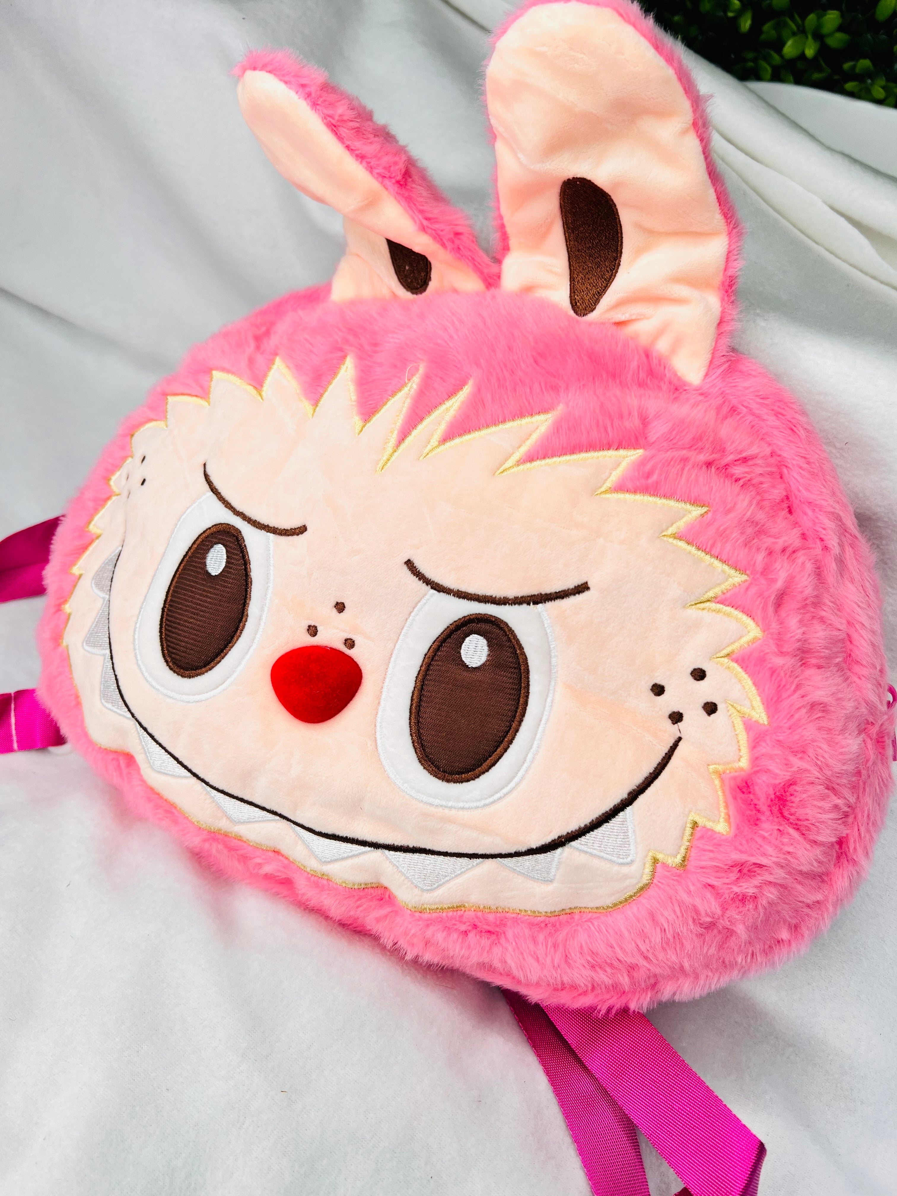 Pink la bubu backpack