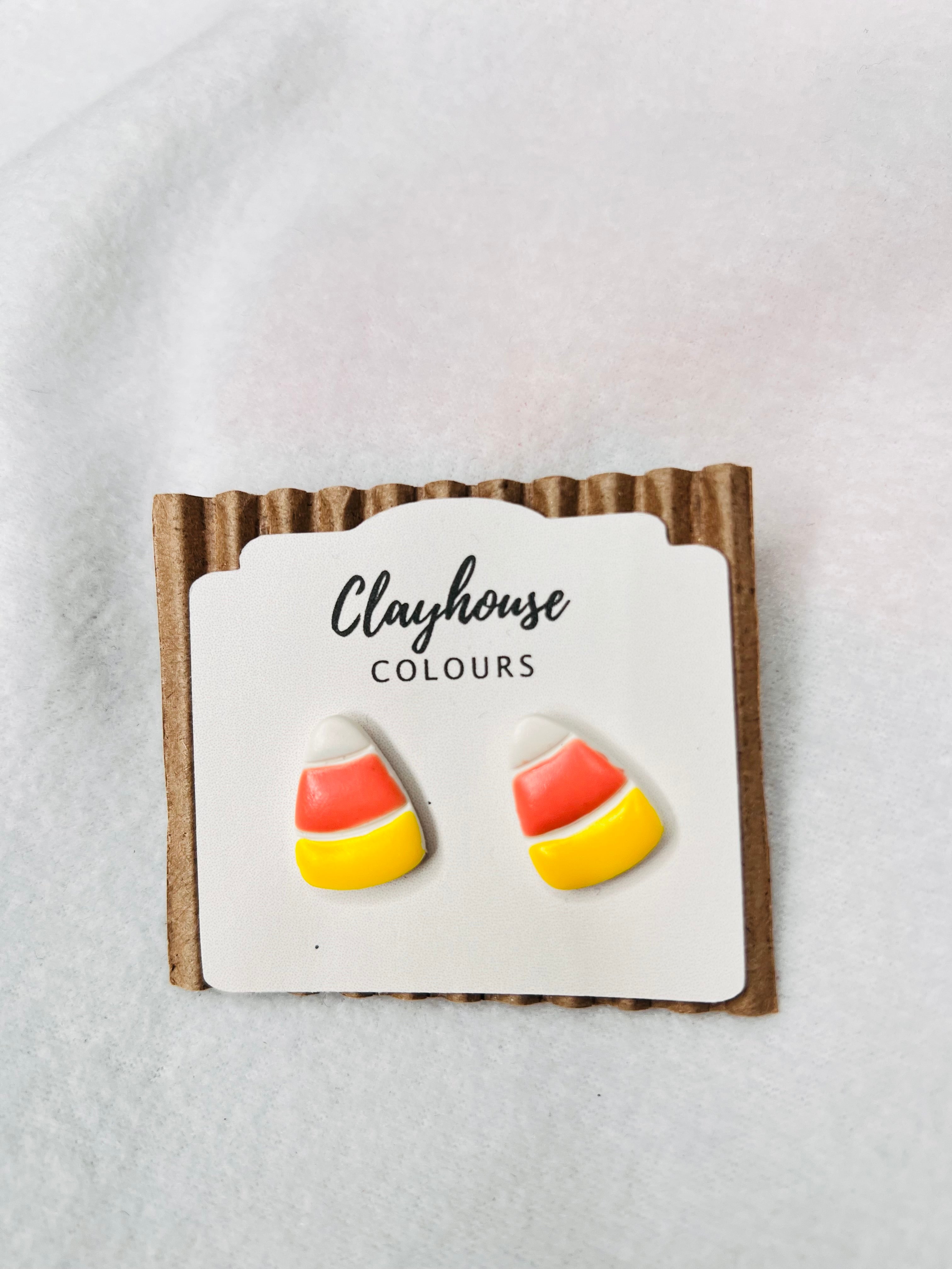 Candy corn studs