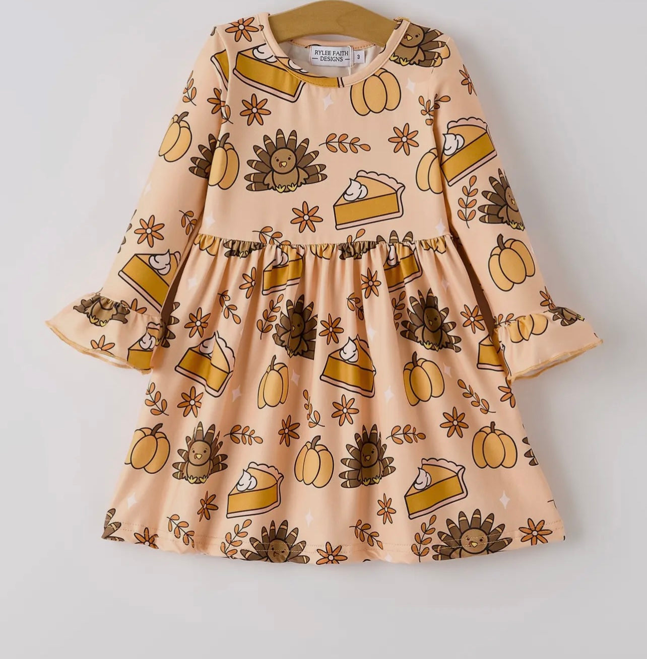 Turkey pie youth dress
