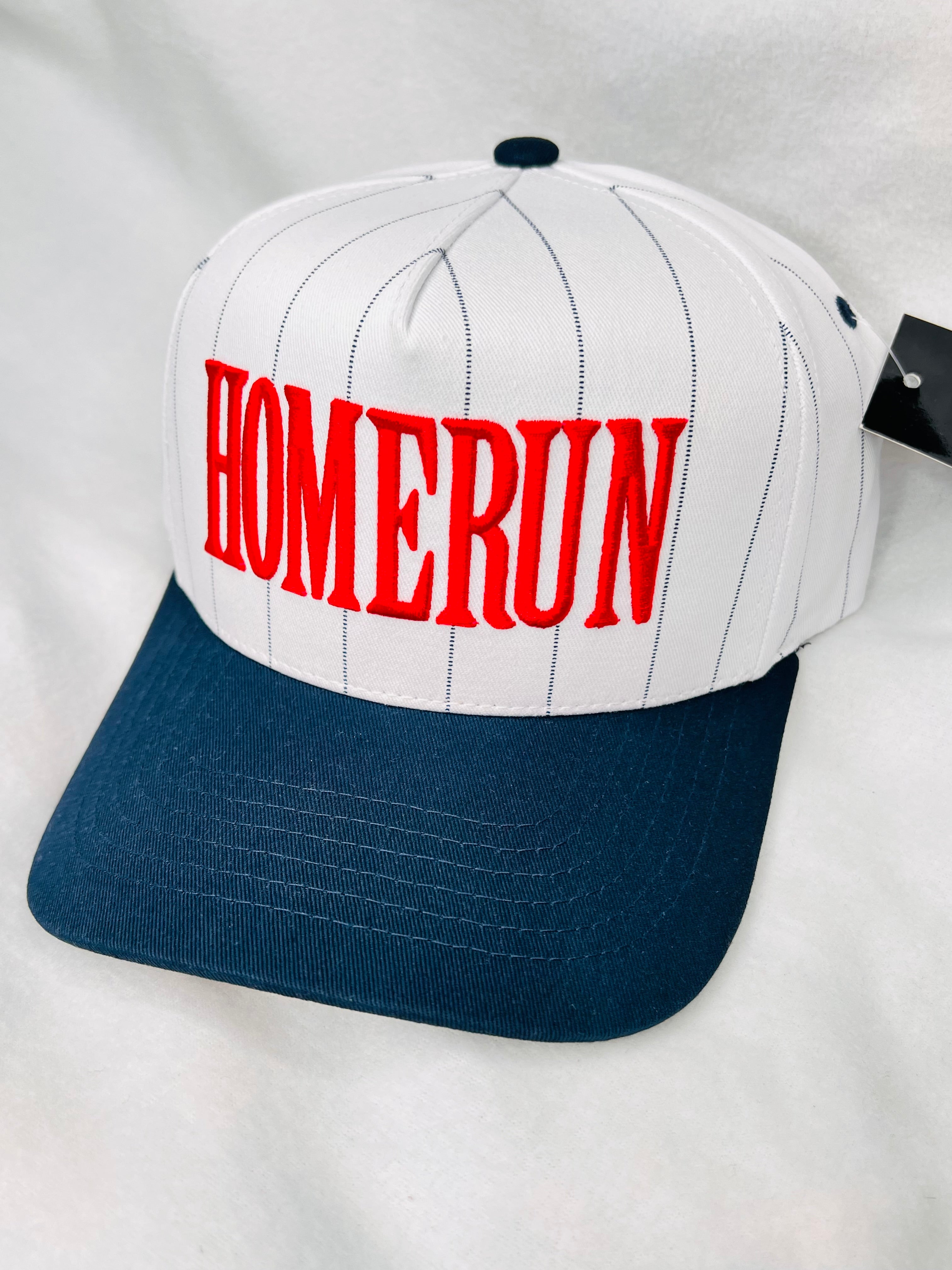 Home run navy/red snap back