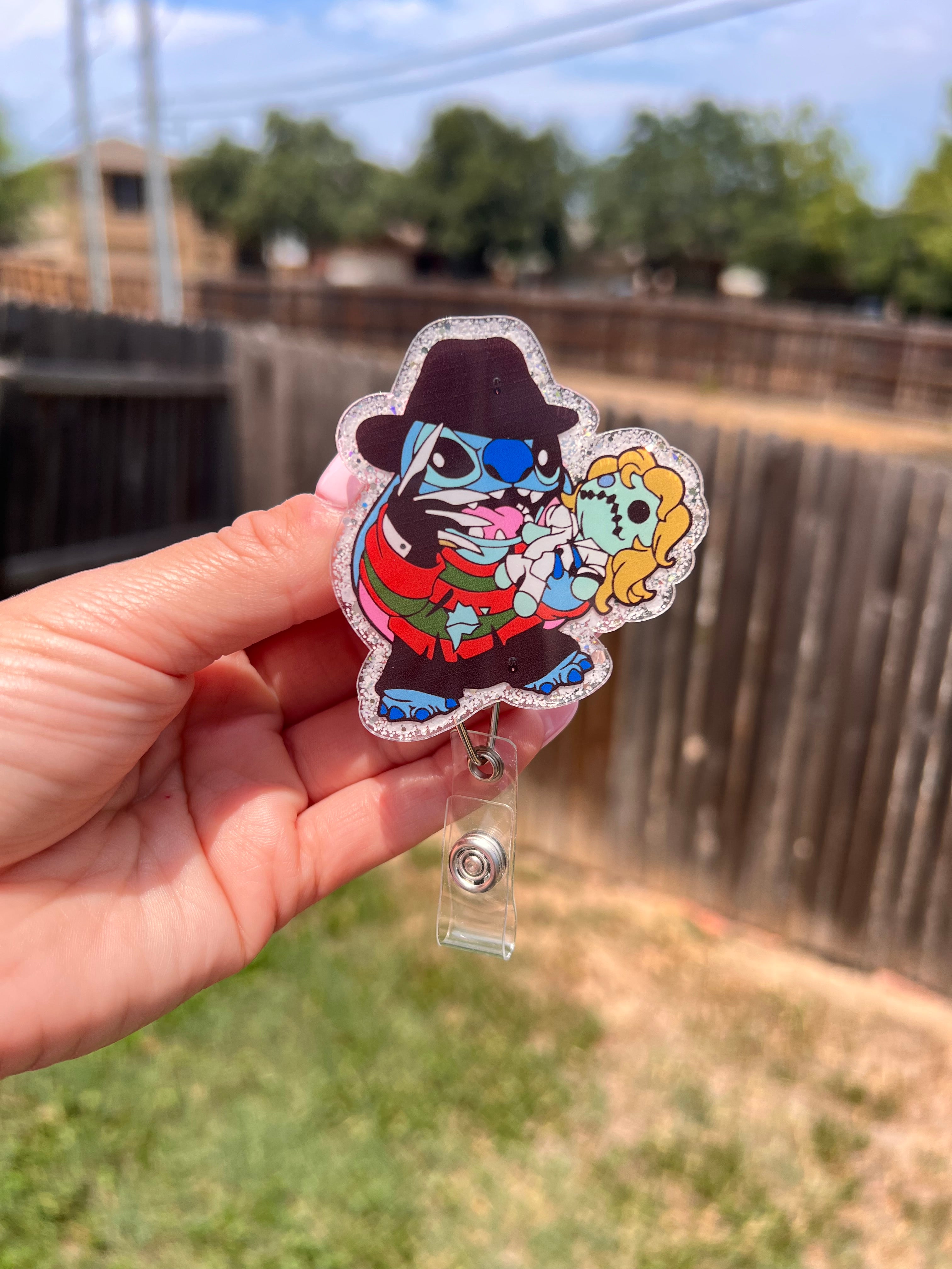 Stitch Freddy badge