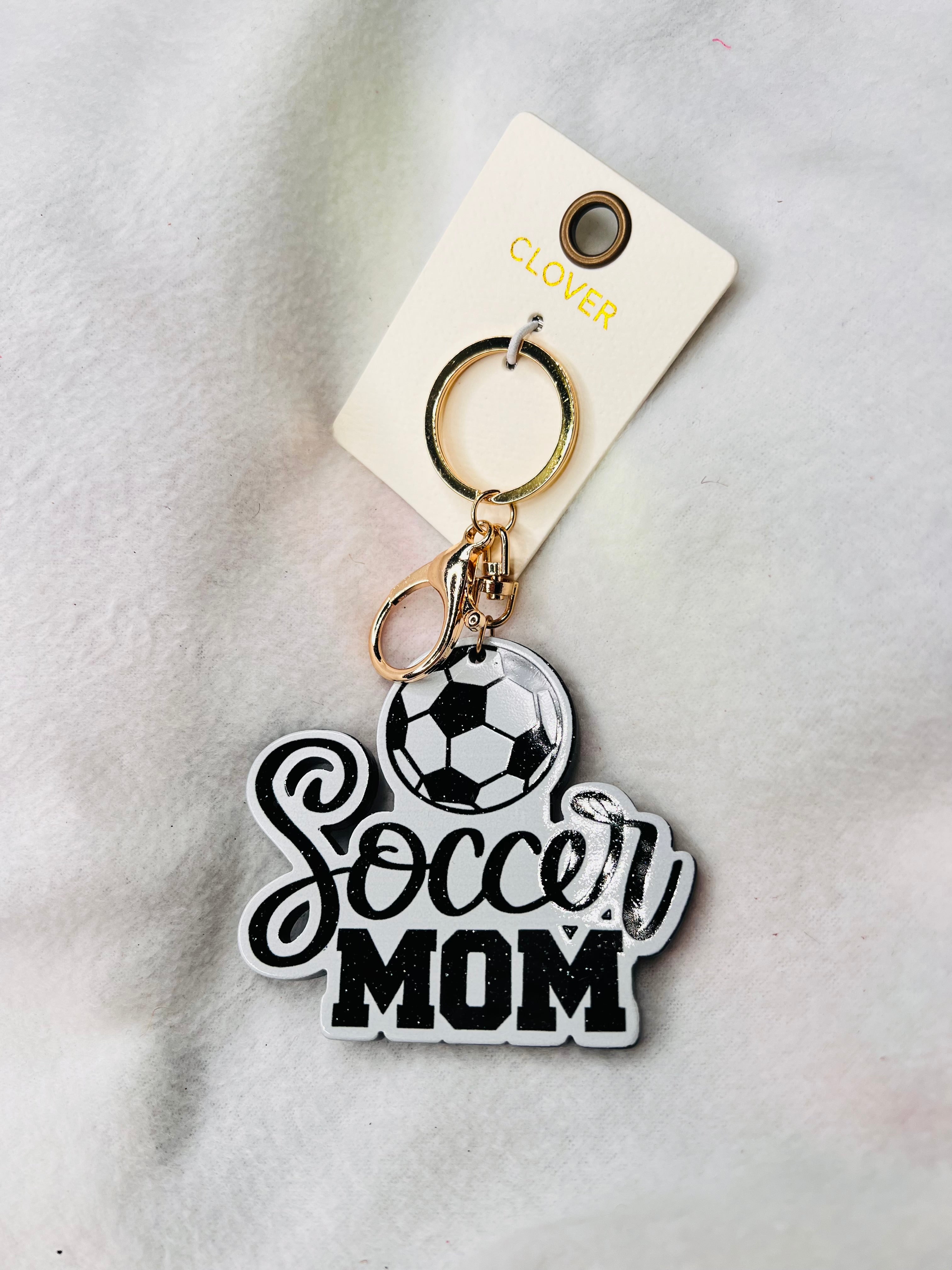Soccer Mom keychain