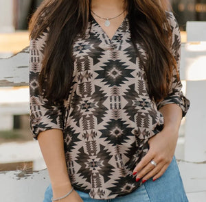 Aztec shadow top