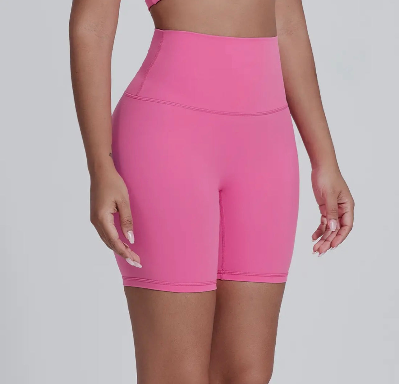 Pink buttery soft shorties