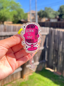 Born to yap badge