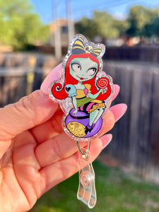 Sally badge