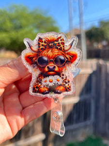 Cute boujee heifer badge