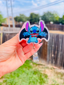 Bat stitch badge