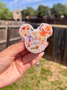 Fall vibes badge