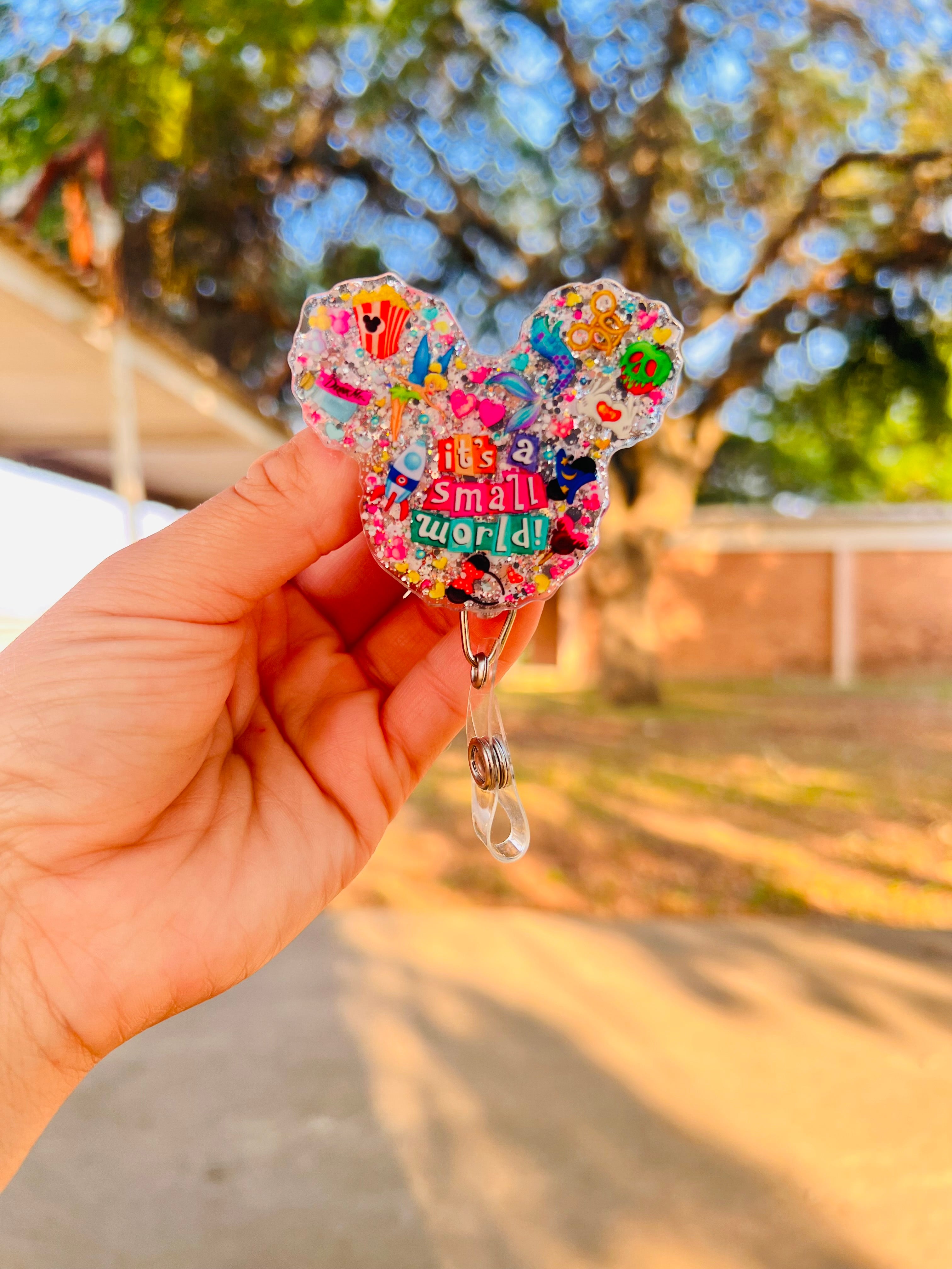 It’s a small world badge