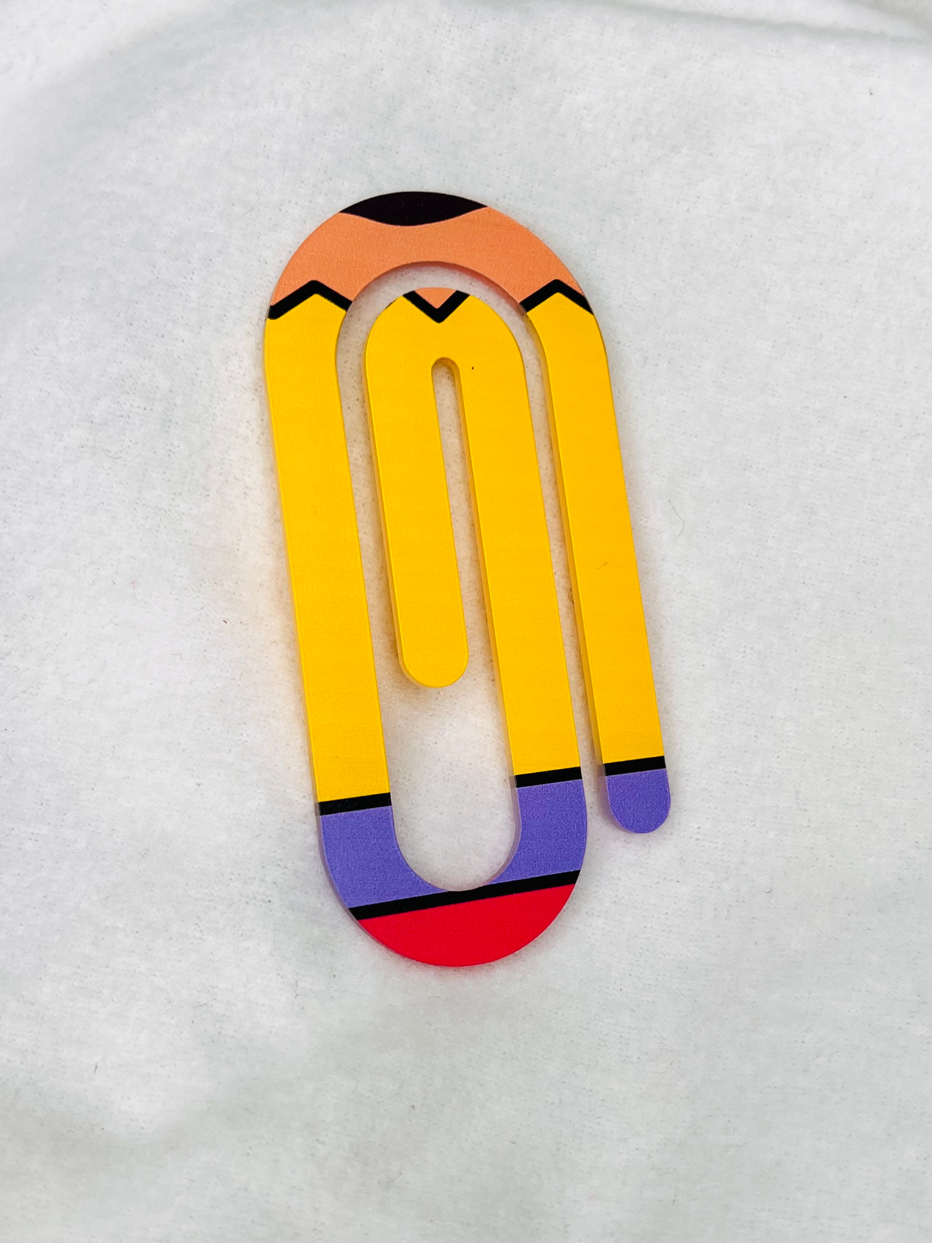 Pencil, jumbo paperclip