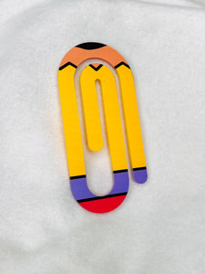 Pencil, jumbo paperclip