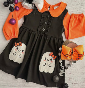 Orange youth, ghost dress