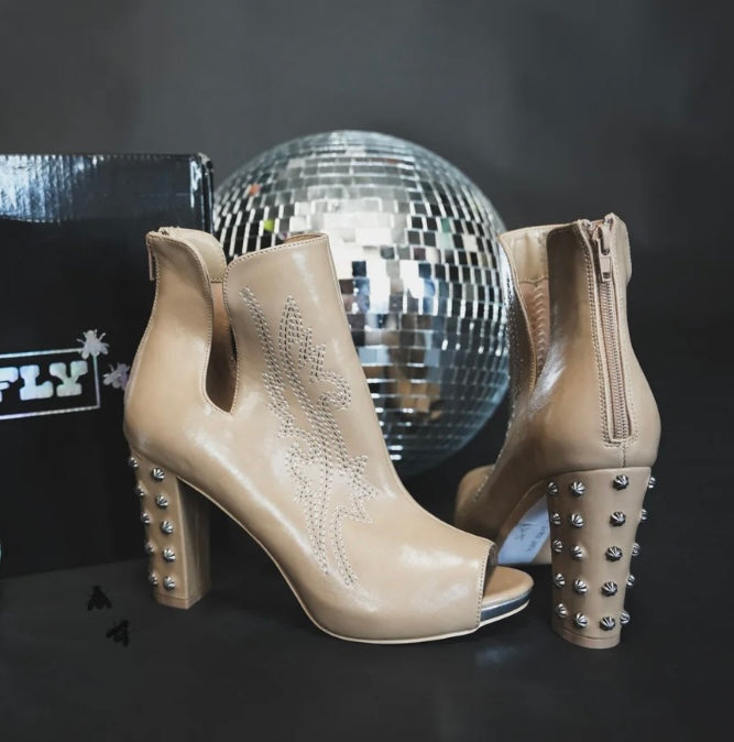 2fly studded lady heels