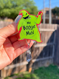 Mr. Boogie man badge