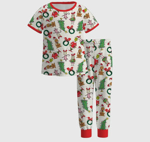 Uni Grinchy 2 piece Jammie’s