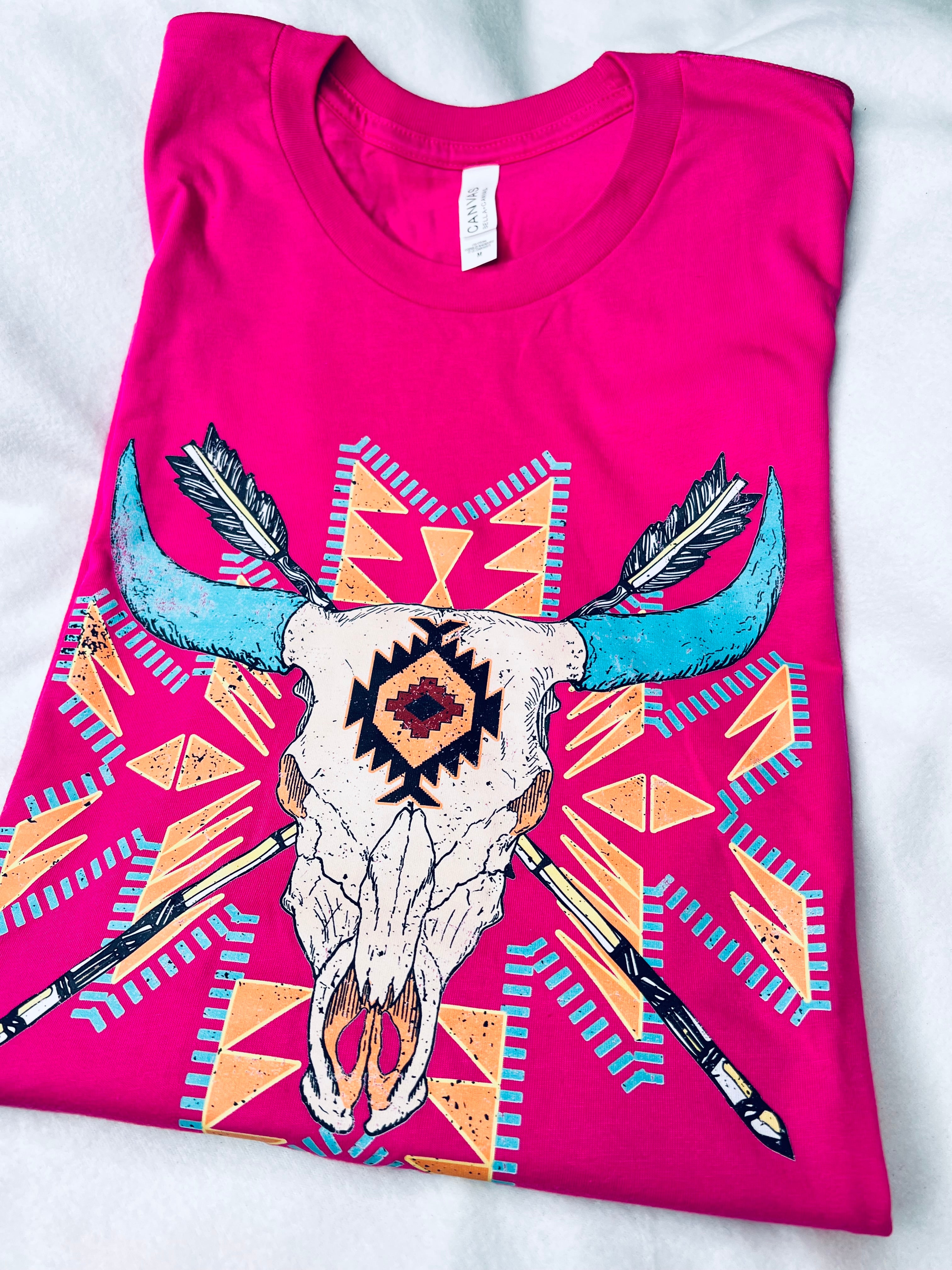 Berry Aztec tee