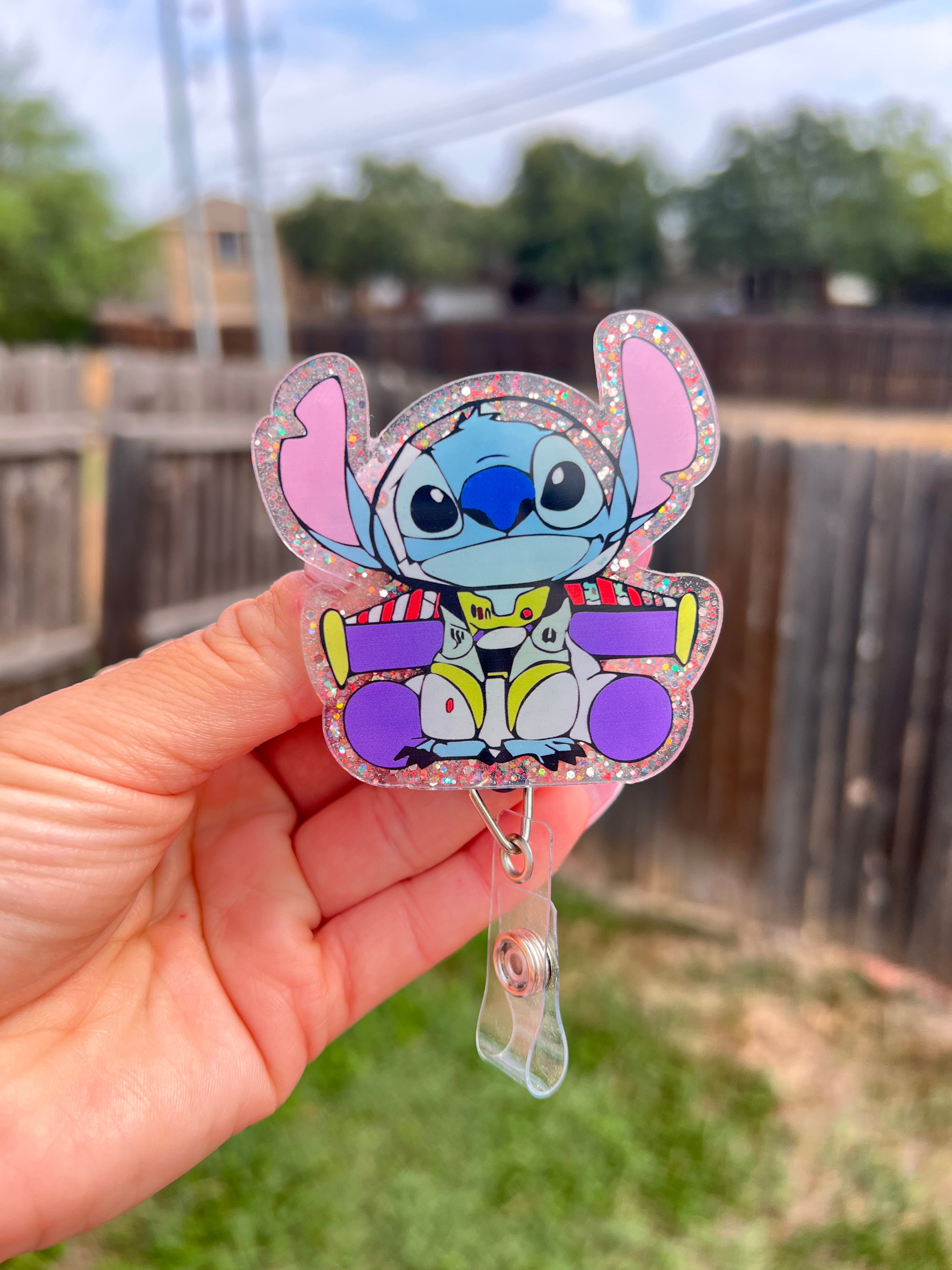 Buzz stitch badge
