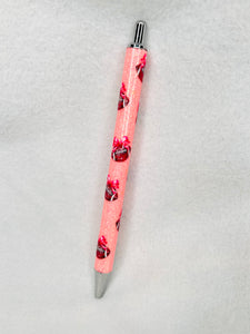 Pink football pen